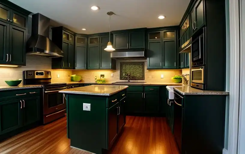 Cabinet Colour Change Inspiration Image 1 | MK Enhancement | Hamilton