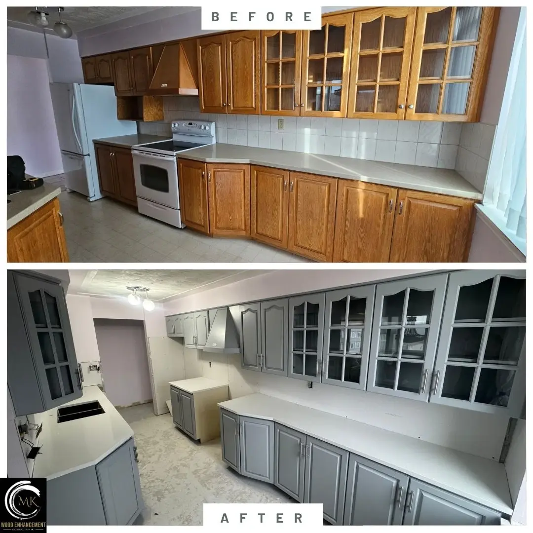 Cabinet Painting Our Work | Kitchen Cabinet Color Enhancement | Hamilton Cabinet Experts