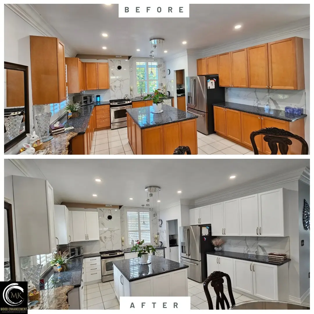 Kitchen Cabinet Refinishing Our Work Image 14 | MK Enhancement | Hamilton