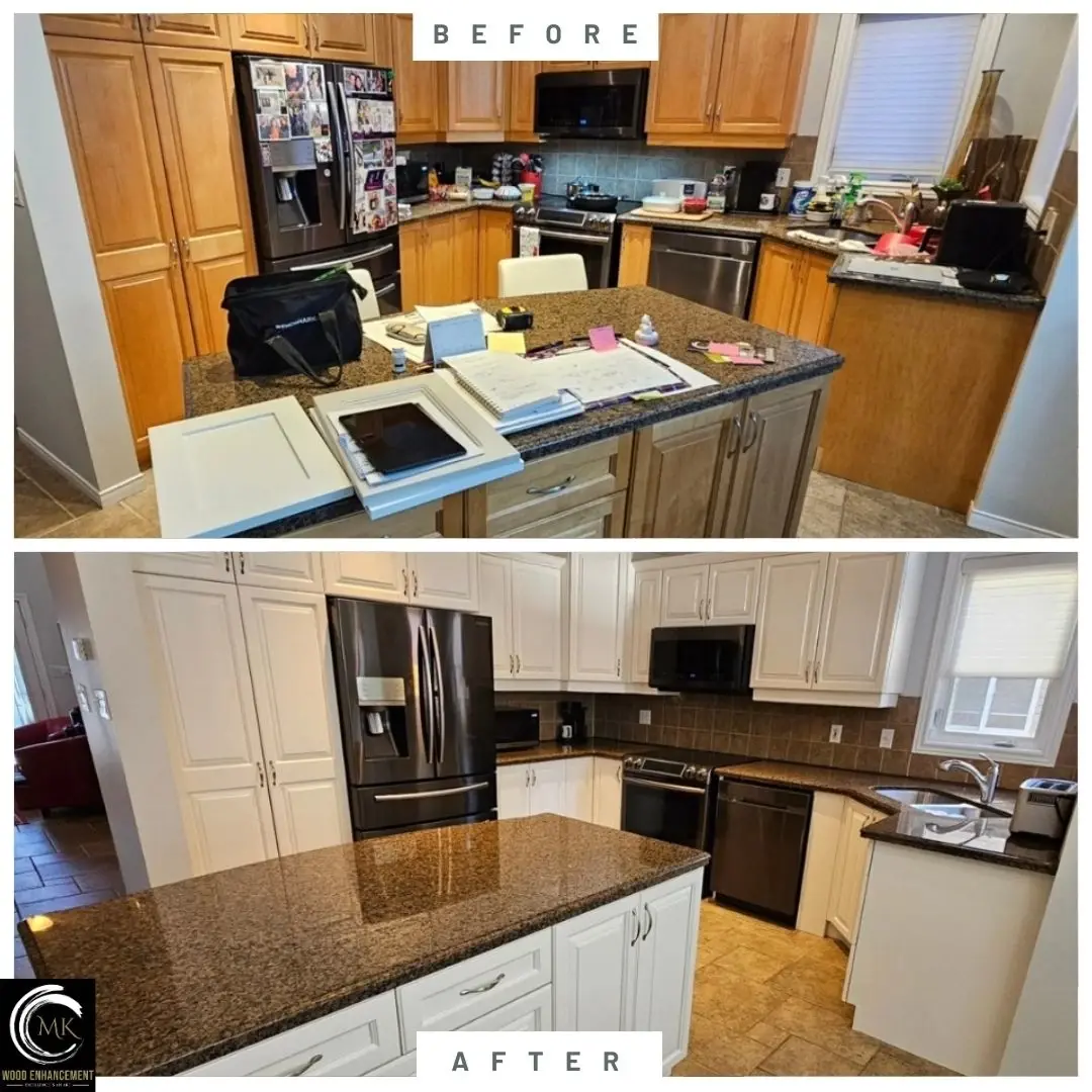 Kitchen Cabinet Refinishing Our Work Image 20 | MK Enhancement | Hamilton