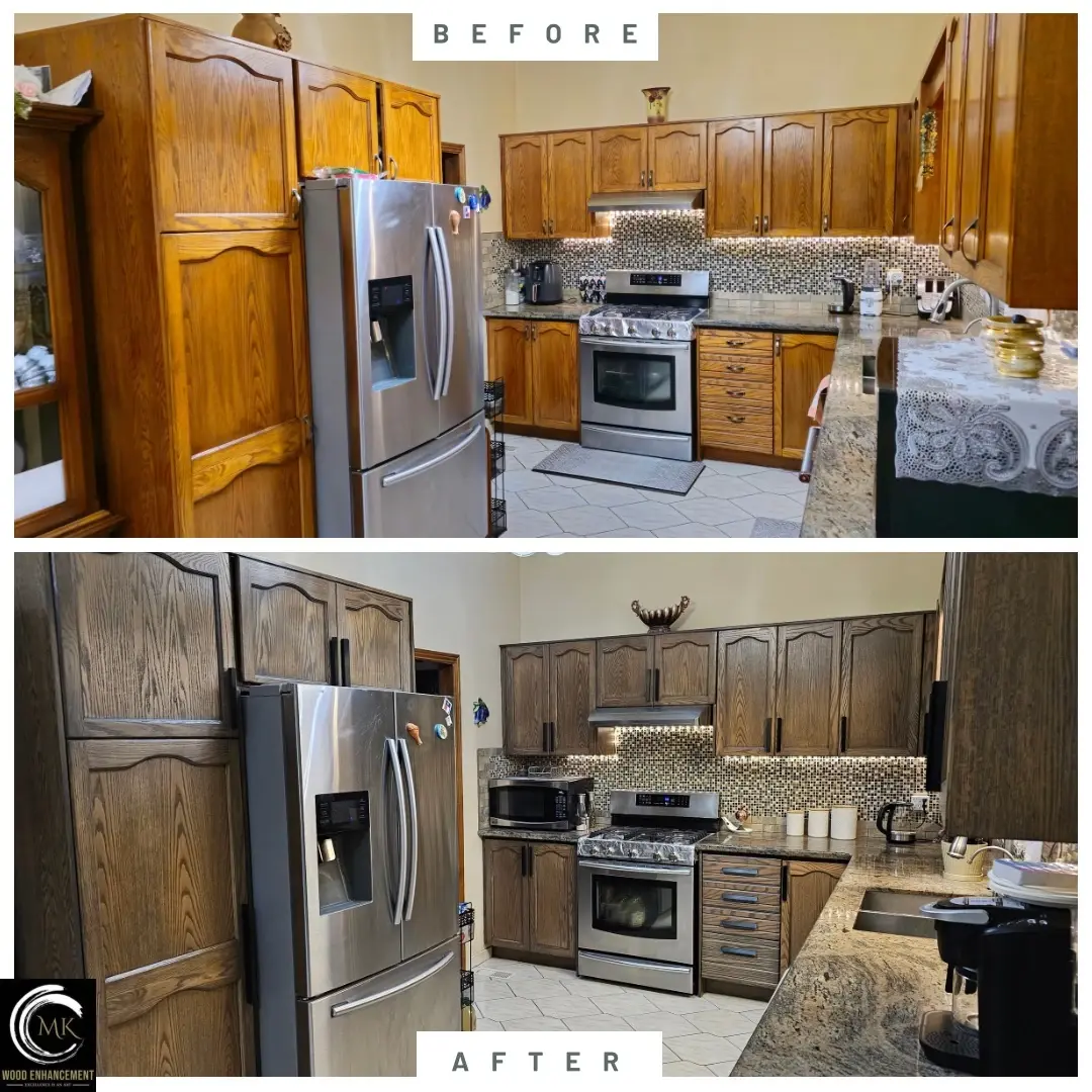 Kitchen Cabinet Refinishing Our Work Image 24 | MK Enhancement | Hamilton