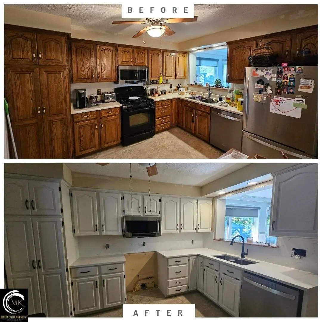 Kitchen Cabinet Refinishing Our Work Image 25 | MK Enhancement | Hamilton